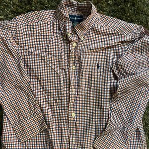Polo Ralph Lauren plaid long sleeved shirt